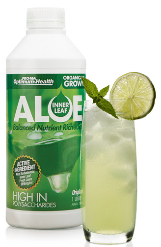 Optimum Health Organically Grown Inner Leaf Aloe Vera Juice